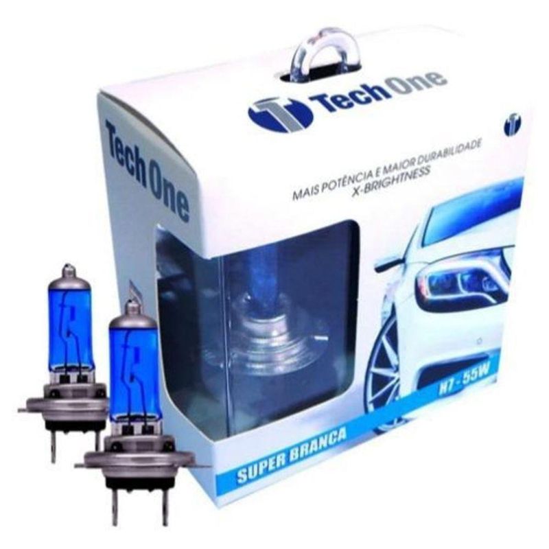 LÂMPADA DE FAROL H7 - TECH ONE - H755W85K